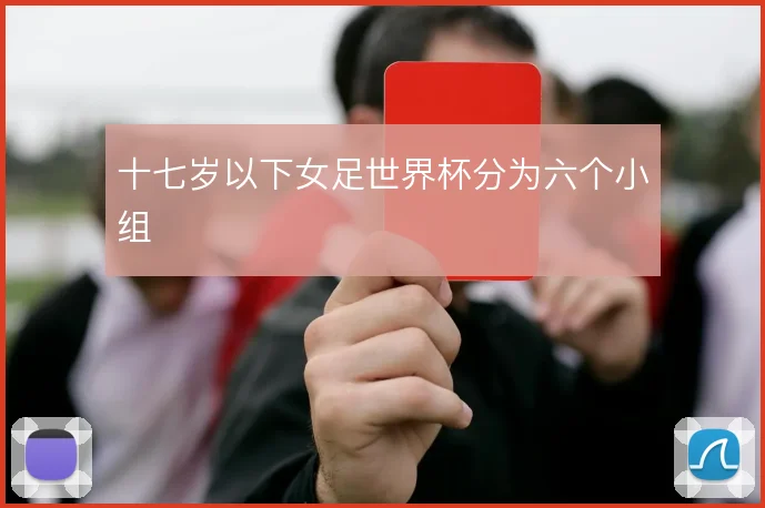 十七岁以下女足世界杯分为六个小组