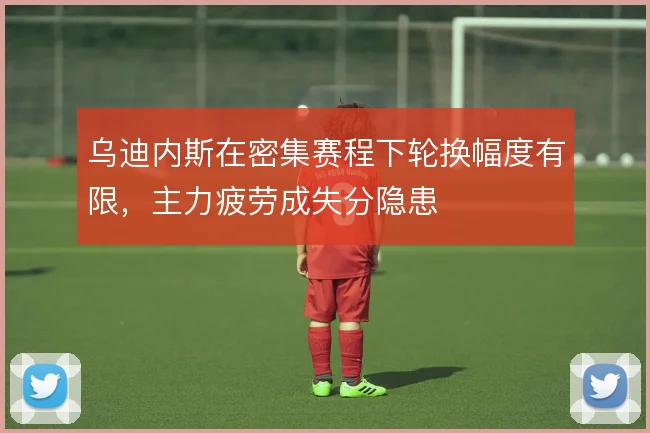 乌迪内斯在密集赛程下轮换幅度有限，主力疲劳成失分隐患